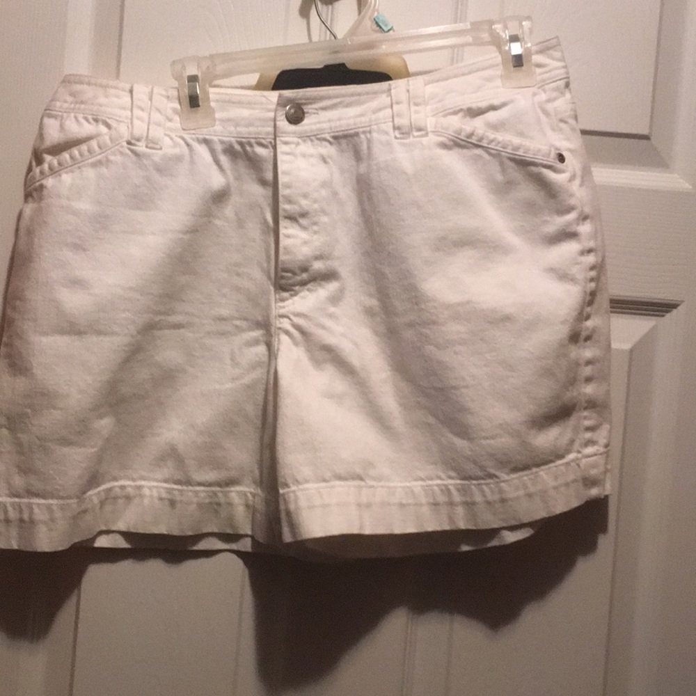 White shorts